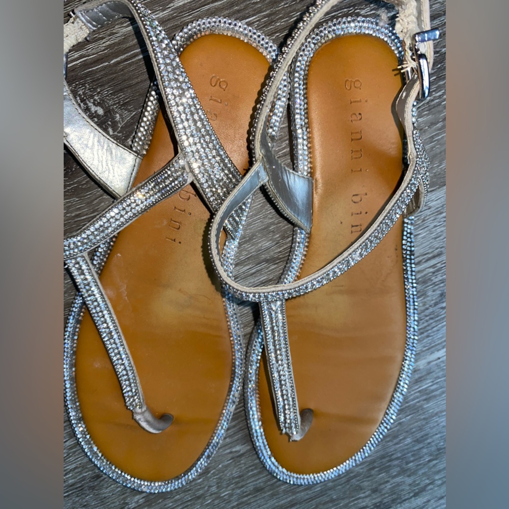 Gianni Bini Glitter Sandals